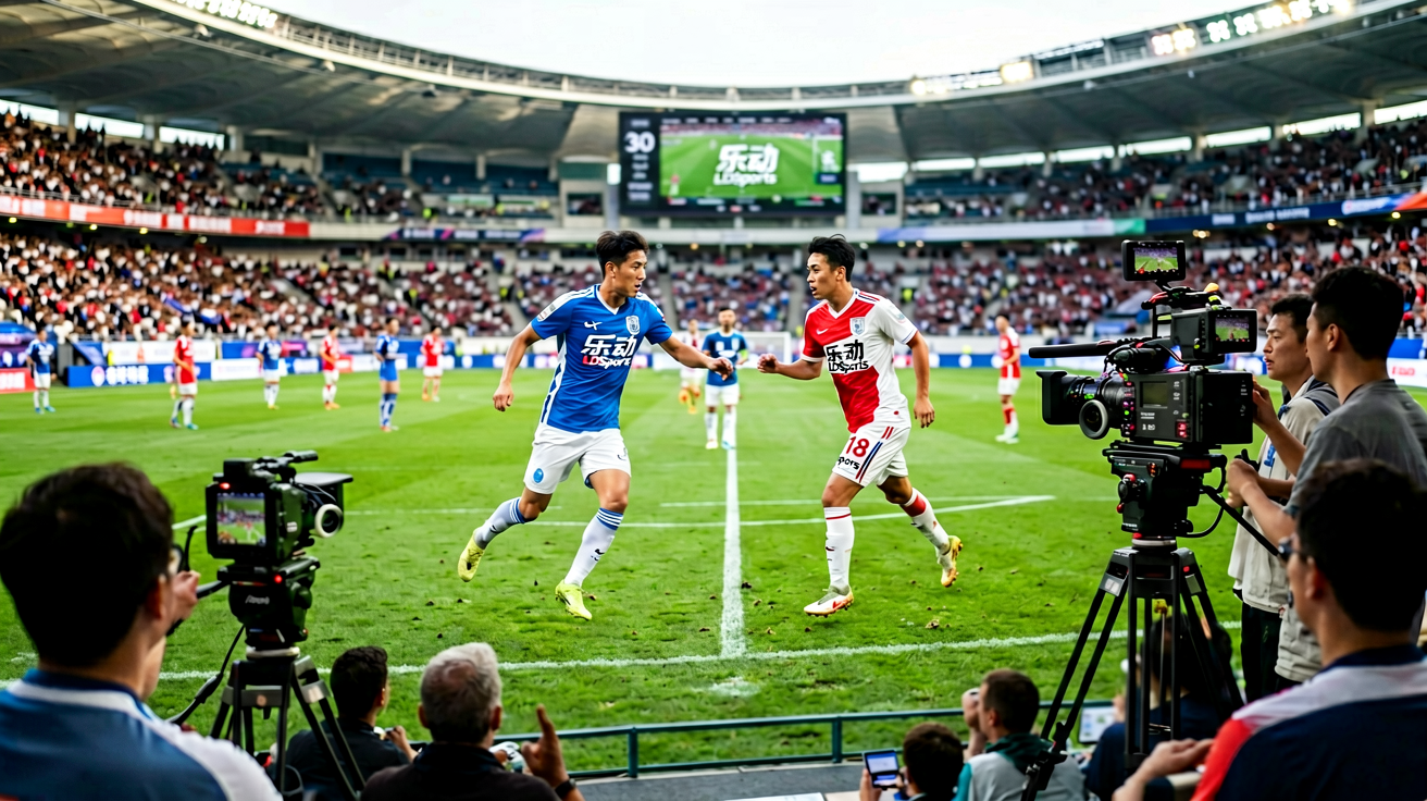 足球赛事直播画面，展示各大联赛精彩对抗